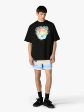 Casablanca Black Airspray Oversized T-Shirt