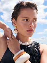 Lizzie Fortunato White Salamanca Necklace