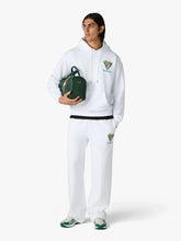 Casablanca White Tennis Club Triangle Hooded Sweatshirt
