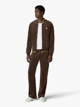 Casablanca Dark Brown Velour Track Jacket
