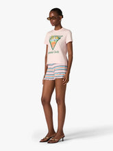 Casablanca Pink Tennis Club Fitted T-Shirt