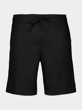Spiritum Tulum Black Palmeta Tailored Bermuda Shorts in Handmade Linen