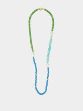 Lizzie Fortunato Cabana Necklace in Lime Berry