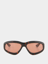 Port Tanger Irfan Oversized Black Aviator Sunglasses