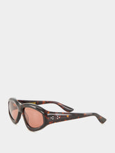 Port Tanger Irfan Oversized Black Aviator Sunglasses