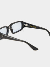 Port Tanger Mektoub Black Rectangular Sunglasses