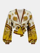 Johanna Ortiz Nobles Cusqueños Cropped Top