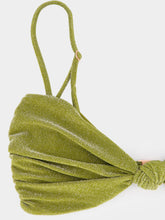 Johanna Ortiz Heliconia Green Bikini Top
