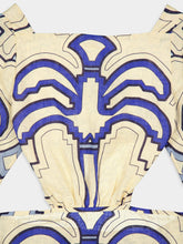 Johanna Ortiz Soul Healer Linen Maxi Dress