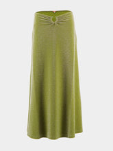Johanna Ortiz Green Rainstorm Skirt