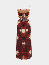 Johanna Ortiz Espejismo Selvático Linen Dress