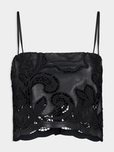 Johanna Ortiz Seduccion Lunar Eyelet Top