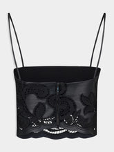 Johanna Ortiz Seduccion Lunar Eyelet Top