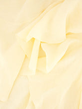 Johanna Ortiz Ecru Zambra Asymmetrical Linen Top