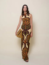 Johanna Ortiz Finding Peace Silk Halter Maxi Dress