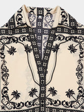 Johanna Ortiz Ecru and Black Sonriente Shirt