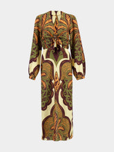 Across Paradise Linen Midi Dress