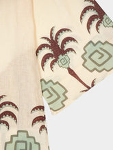 Johanna Ortiz Ecru Palm Boa Whisper Kimono