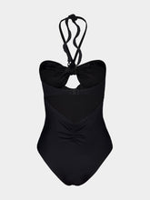 Johanna Ortiz Black Open Ocean One-Piece Swimsuit