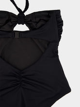 Johanna Ortiz Black Open Ocean One-Piece Swimsuit