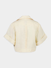 Johanna Ortiz Ecru Cloud Forest Organic Linen Shirt