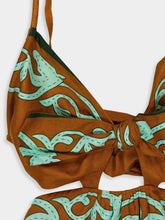 Johanna Ortiz Los Siete Mares Linen Dress