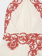 Johanna Ortiz Reinventing Embroidered Halter Dress