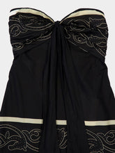 Johanna Ortiz Orilla Del Mar Cotton Halter Dress