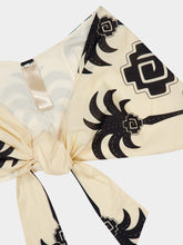 Johanna Ortiz Imagery Palm Print Halterneck Top