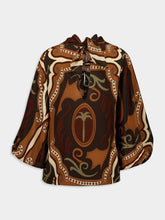 Johanna Ortiz Intricate Islands Silk Top