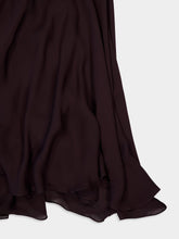 Johanna Ortiz Chocolate Brown New Destiny Silk Maxi Dress