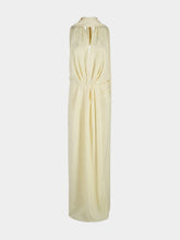 Johanna Ortiz Wildly Beautiful Ecru Halter Dress