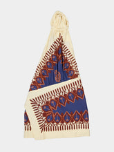 Johanna Ortiz Ecru and Blue Salt Dreamer Dress