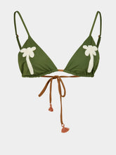 Johanna Ortiz Palms At Sunrise Triangle Bikini Top
