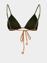 Johanna Ortiz Palms At Sunrise Triangle Bikini Top
