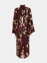 Johanna Ortiz Wine and Sand Parajes Lejanos Dress