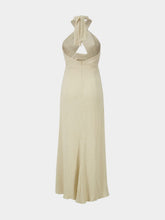 Johanna Ortiz Ecru Light Heart Viscose Midi Dress