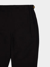 Blazé Milano Black Morelia Cropped Flare Pants