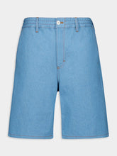 Marni Blue Denim Boxer Shorts
