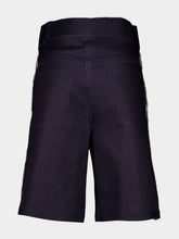 Marni Deep Blue Stretch Denim Trompe L