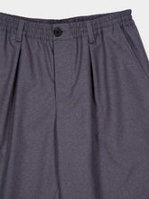 Marni Graphite Grey Tropical Wool Trousers