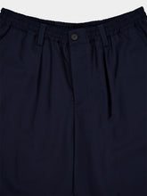 Marni Navy Wool Bermuda Shorts