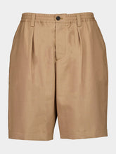 Marni Beige Wool Bermuda Shorts