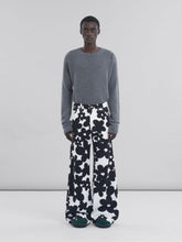 Marni Black and White Dillies Print Cotton Cargo Pants