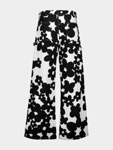 Marni Black and White Dillies Print Cotton Cargo Pants