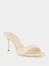 Paris Texas Ivory 70 Patent Leather Lidia Mules