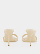 Paris Texas Ivory 70 Patent Leather Lidia Mules