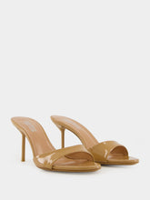 Paris Texas Caramel Patent Leather Lidia Mule 70