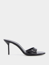 Paris Texas Lidia 70mm Black Patent Leather Mules