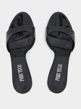 Paris Texas Lidia 70mm Black Patent Leather Mules